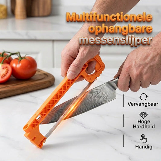 Multifunktionell hängande knivslipare
