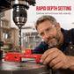 ⏰Uppställningsblock i aluminiumlegering för träbearbetning