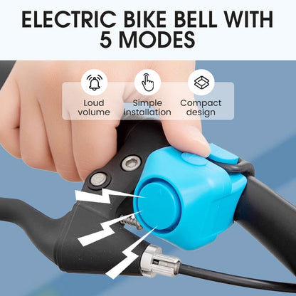 Elcykelklocka med 5 lägen