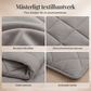 🛏️✨ 3-delat Vadderat Täckset med Örngott – Mjuk Molnlik Komfort & Elegant Diamantquiltning