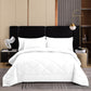🛏️✨ 3-delat Vadderat Täckset med Örngott – Mjuk Molnlik Komfort & Elegant Diamantquiltning