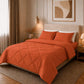 🛏️✨ 3-delat Vadderat Täckset med Örngott – Mjuk Molnlik Komfort & Elegant Diamantquiltning
