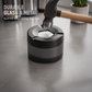 Modern minimalistisk askkopp med roterande lock