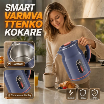 ☕️50% RABATT♨️Elektrisk vattenkokare med smart temperaturkontroll, håller önskad temperatur💧