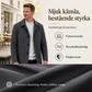 🍂Höstens bästsäljare|Klassisk Herrrock i Medellängd – Elegant Enkelknäppt Design för Höst & Vinter