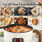 📢📢50 % RABATT  NU!! ⏰Multifunktionell smart elektrisk gryta 🍲 En gryta, alla funktioner – laga allt från grytor till hotpot ✨