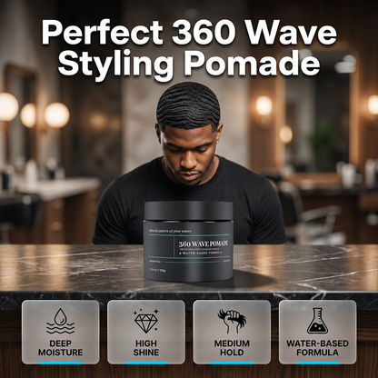 🌊 Wave Pomade | 150 ml & hög glans