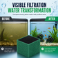 🐠 50% RABATT NU! ✨ Filterkub med aktivt kol för akvarium – kristallklart vatten, luktfri rening & flerskiktsskydd – perfekt för känsliga fiskar och växter 💧
