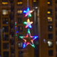🎄❄️ DIY-julsnöflingor med sugkoppar och LED-belysning ✨ | Batteridrivna, varmt sken och flerfärgade, fönsterbelysning med sugkoppar, juldekoration för hemmet och festen