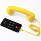 🔥 60% RABATT! 📞 RETRO TELEFONHANDTAG - Fungerar som Mikrofon för Mobiltelefon, Unik Vintage Design med Kristallpärledetaljer ✨🎶