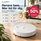 🤖 Smart dammsugnings- och moppningsrobot med automatisk mopprengöring