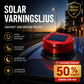 Soldriven blinkande lampa