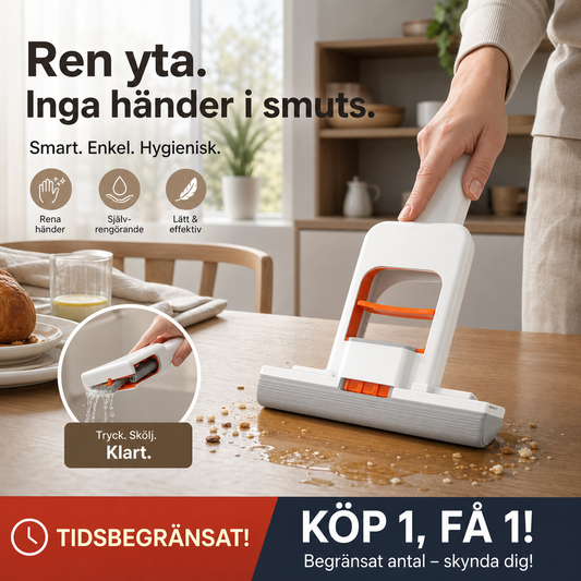 🔥 KÖP 1 FÅ 1 GRATIS! Smutsiga händer är ett minne blott – vikbar minimopp för enkel våt & torr rengöring 🧼✨