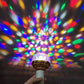 💥NY PRODUKT❗FÄRGGLAD ROTERANDE GLÖDLAMPA DISCO™️ 🕺💃