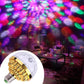 💥NY PRODUKT❗FÄRGGLAD ROTERANDE GLÖDLAMPA DISCO™️ 🕺💃