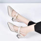 Sandalias de tacón alto para mujer 2024 nueva moda.