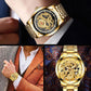 Golden Dragon Kvarts herrklocka